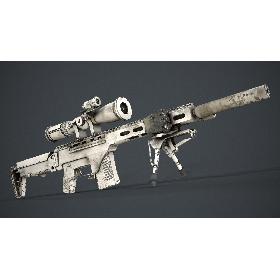 3D Chukavin Sniper Rifle